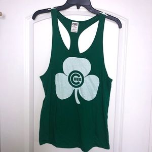 Vs pink shamrock tank (chicago cubs)